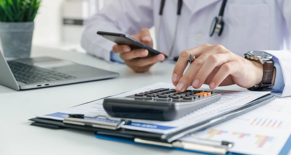 Product Liability 2 doctor computing medical bills